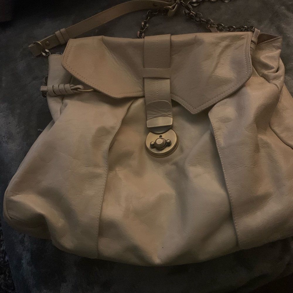 Trina Turk Beige Shoulder Bag